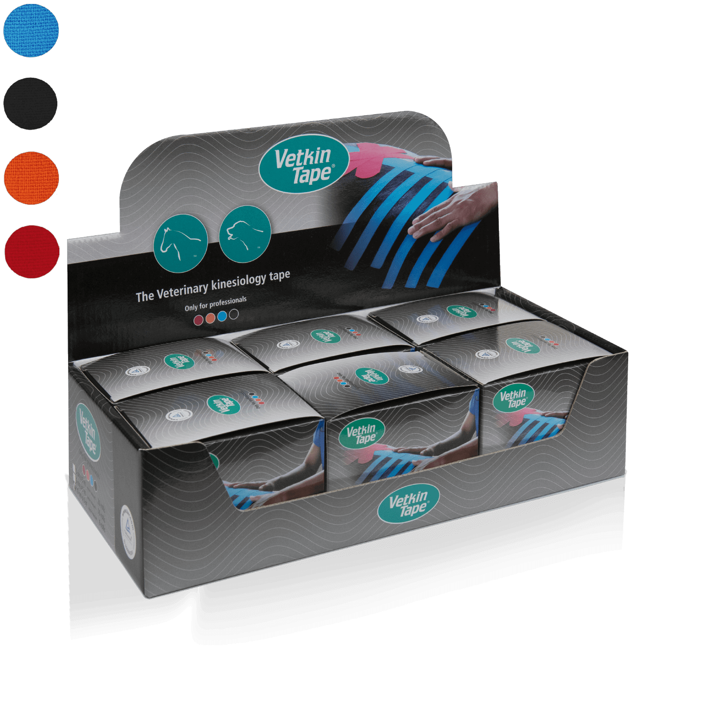 VetkinTape® 10cmDisplaybox (6 rolls)