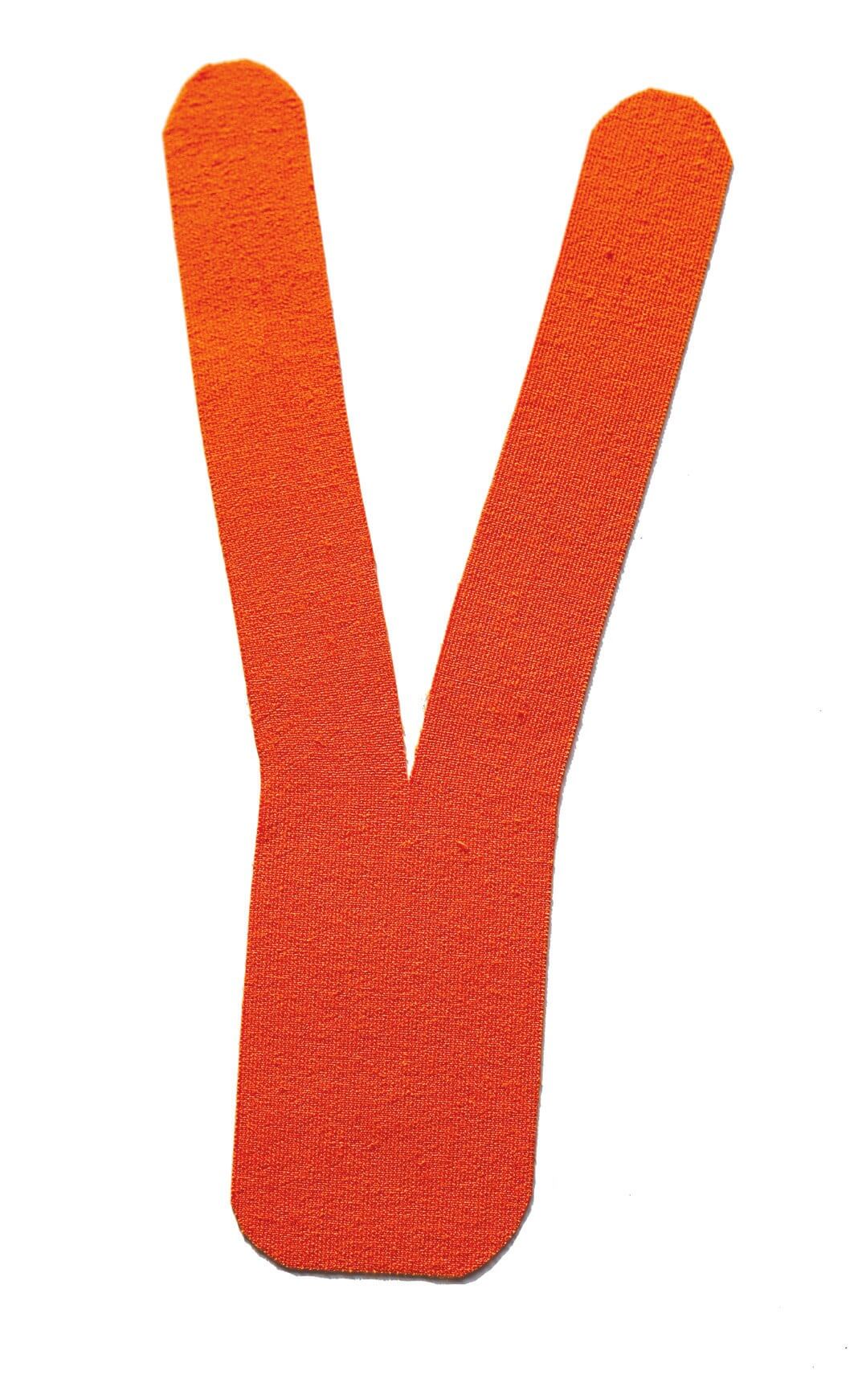 Kinesio-Tape-Schnitt in Y-Form